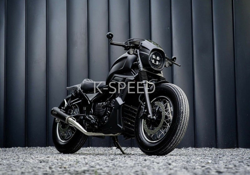 レブル250/500 ヘッドライトカバー Diabolus K-SPEED | バイクカスタム レブル250/500 ヘッドライトカバー Diabolus K-SPEED