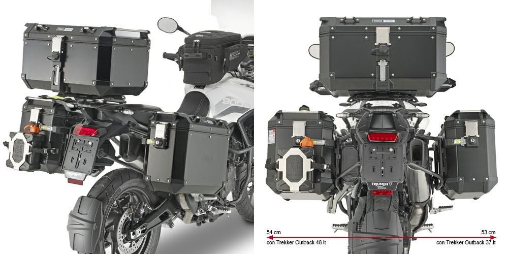 タイガー900 20- MONOKEY CAM-SIDE サイドケースホルダー GIVI(ジビ