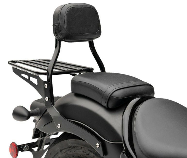 レブル250/レブル500 ミニシーシーバー バックレスト ブラック COBRA