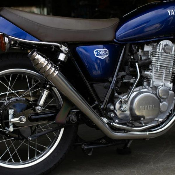 ヤマハ SR400 69メガホン スリップオン アップ FI車 モーターロック