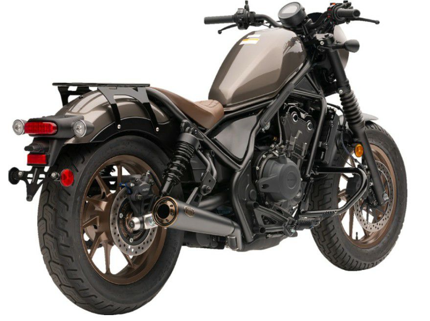レブル500 スリップオンマフラー ブラック ブロンズチップ COBRA