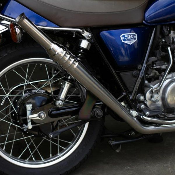 デイトナ スリップオン キャブトンタイプ マフラー ヤマハ SR400 FI