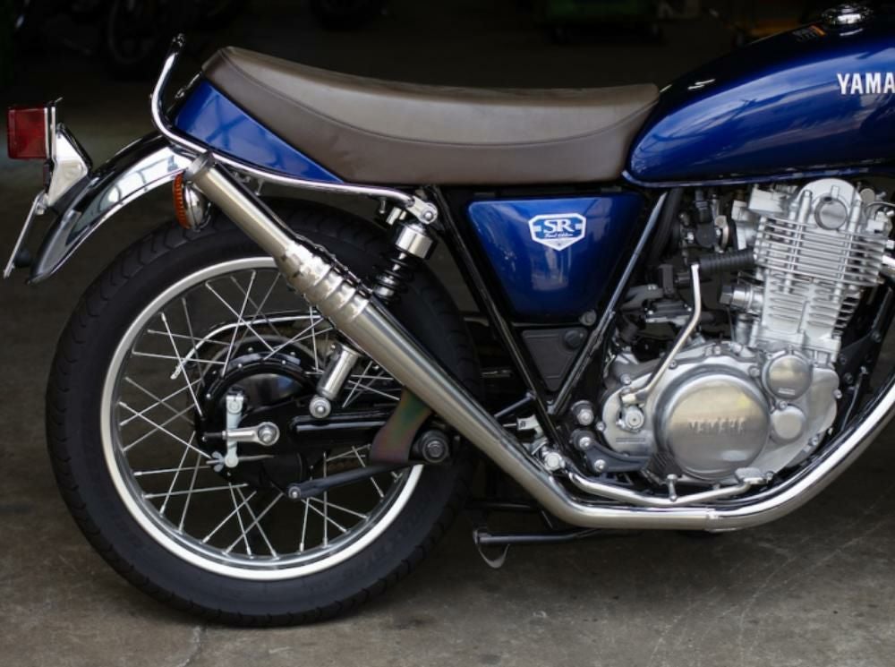 ヤマハ SR400 69トランペット スリップオン アップ FI車 モーター