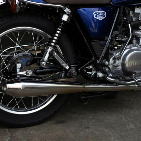 SR400 マフラー デイトナ(Daytona) メガホンタイプ DAYTONA（デイトナ） スリップオンメガホンタイプマフラー SR400