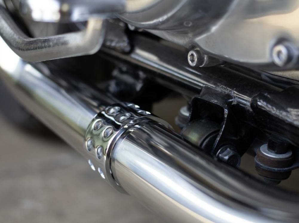 ヤマハ SR400 69トランペット フルエキ ダウン FI車 モーターロック