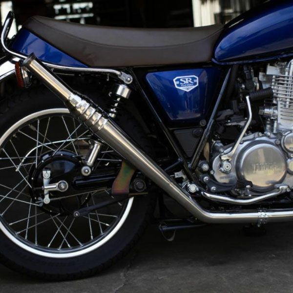 SR400 トランペットマフラー YAMAHA（ヤマハ） トランペット マフラー/SR400/SR500 : 部品屋K&W