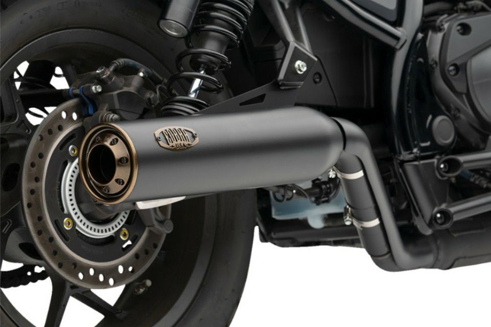 レブル1100 スリップオンマフラー ブラック ブロンズチップ COBRA