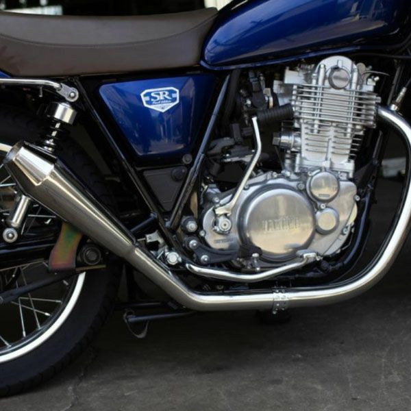 ヤマハ SR400 STDメガホン ショート フルエキ アップ FI車 モーター