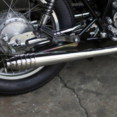 ヤマハ SR400/500 69メガホン スリップオン ダウン キャブ車 モーター 