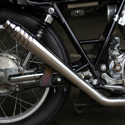 ヤマハ SR400/500 69メガホン スリップオン アップ キャブ車 モーター 