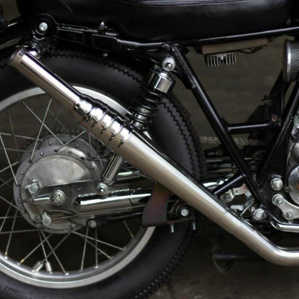 ヤマハ SR400/500 69トランペット スリップオン アップキャブ車