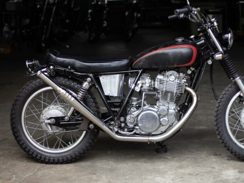 ヤマハ SR400/500 69トランペット スリップオン アップキャブ車 