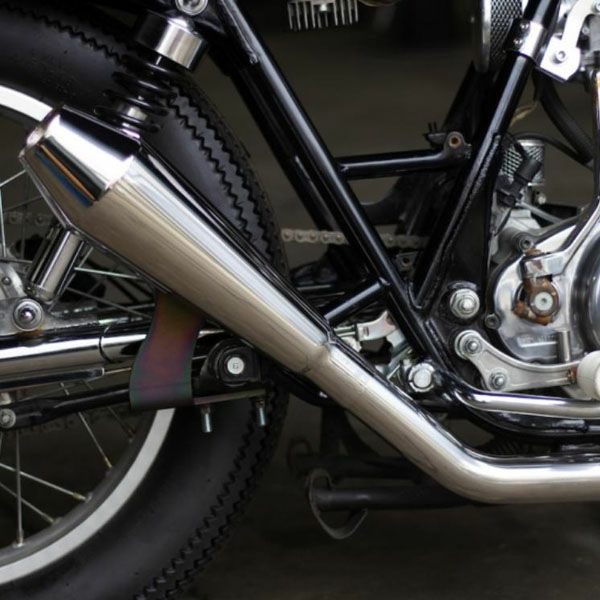 ヤマハ SR400/500 STDメガホン ショート フルエキ アップ キャブ車