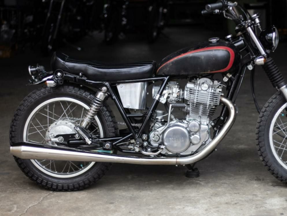 ヤマハ SR400/500 STDメガホンロング スリップオン ダウン キャブ車