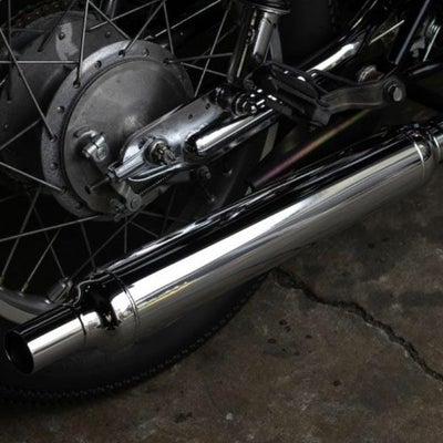 ヤマハ SR400/500 ヴィンテージマフラー スリップオン ダウン キャブ車 