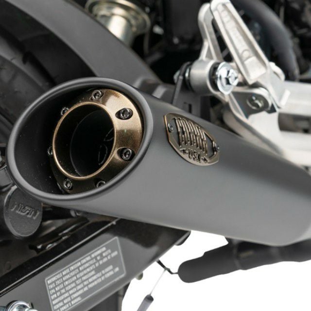 ホンダ グロム 21- スリップオンマフラー ブラック ブロンズアクセント COBRA(コブラ)_1