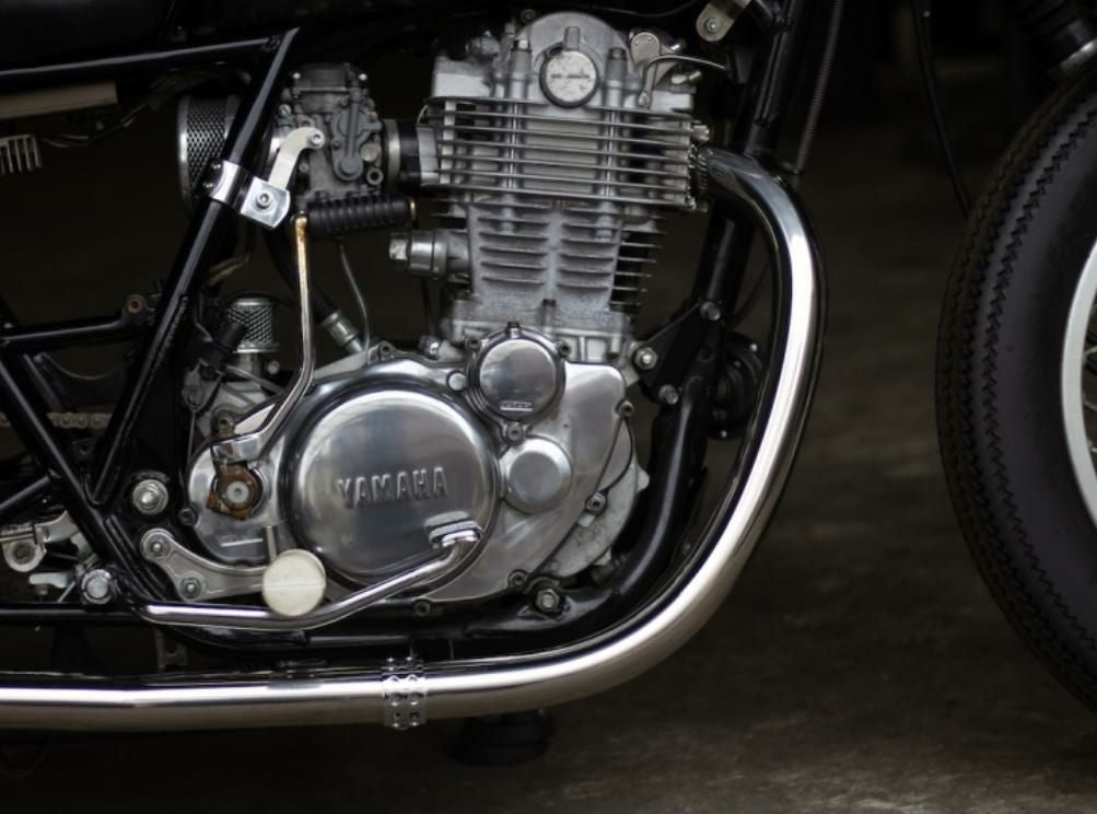 ヤマハ SR400/500 69メガホン フルエキ ダウン キャブ車 モーター