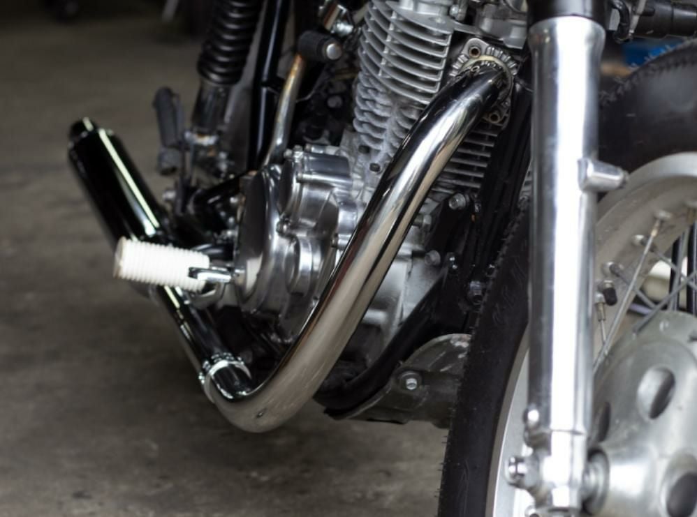 ヤマハ SR400/500 69メガホン フルエキ ダウン キャブ車 モーター
