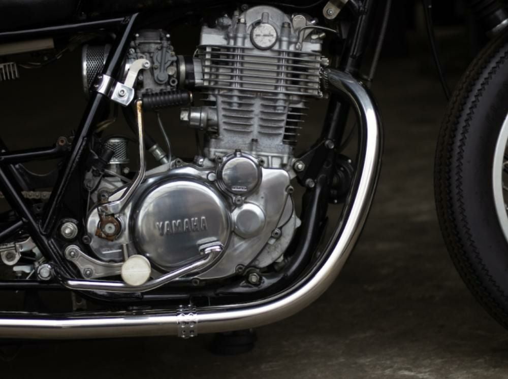 ヤマハ SR400/500 69メガホン フルエキ アップ キャブ車 モーター