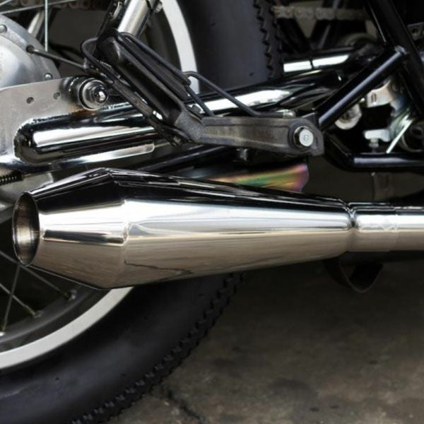 ヤマハ SR400/500 STDメガホン ショート フルエキ ダウン キャブ車