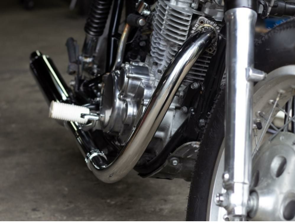 ヤマハ SR400/500 STDメガホン ショート フルエキ ダウン キャブ車