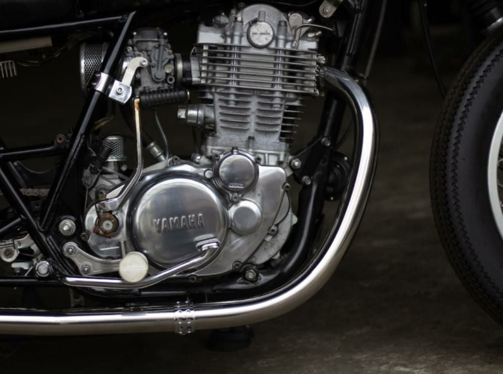 ヤマハ SR400/500 STDメガホン ショート フルエキ アップ キャブ車