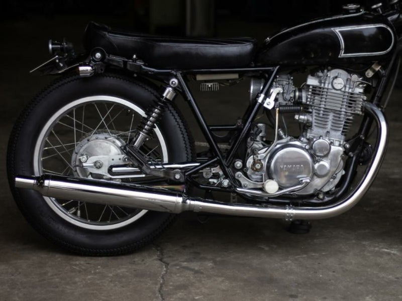 ヤマハ SR400/500 ヴィンテージマフラー フルエキ ダウン キャブ車 
