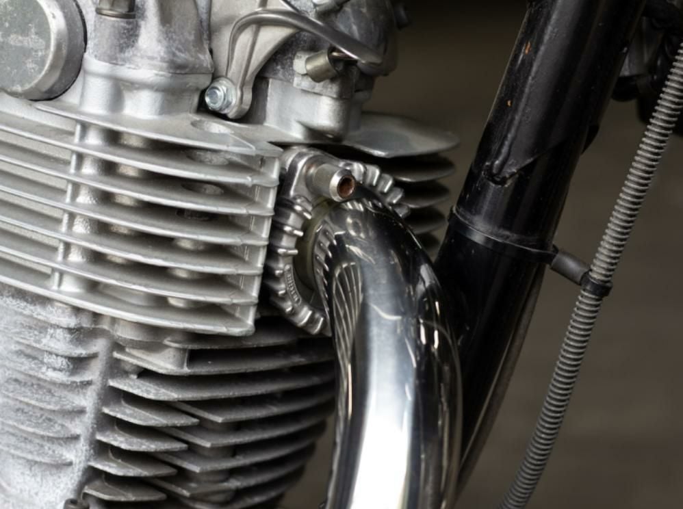 ヤマハ SR400/500 ヴィンテージマフラー フルエキ ダウン キャブ車
