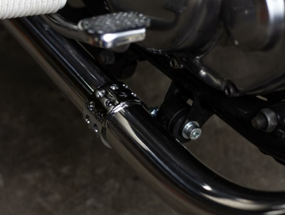 ヤマハ SR400/500 ヴィンテージマフラー フルエキ ダウン キャブ車