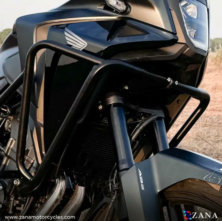 ホンダ NX400/500 アッパークラッシュガード ブラック ZANA | バイク