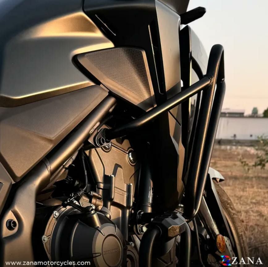 ホンダ NX400/500 アッパークラッシュガード ブラック ZANA | バイク
