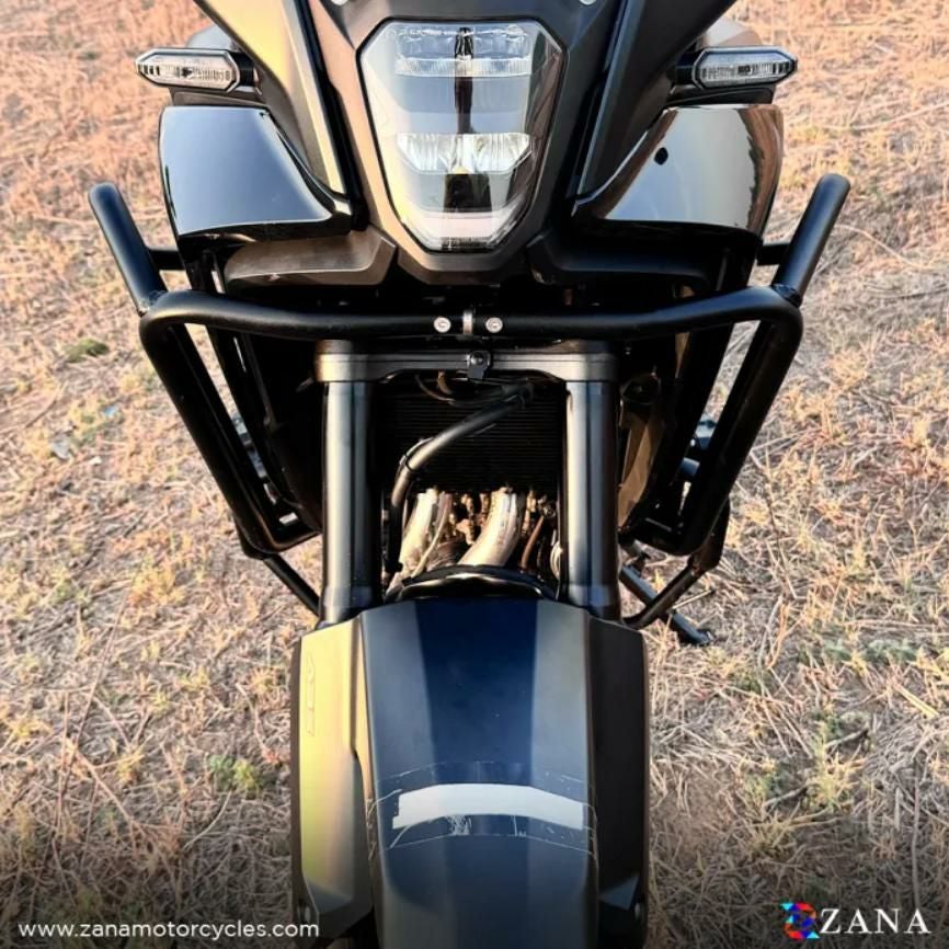 ホンダ NX400/500 アッパークラッシュガード ブラック ZANA | バイク