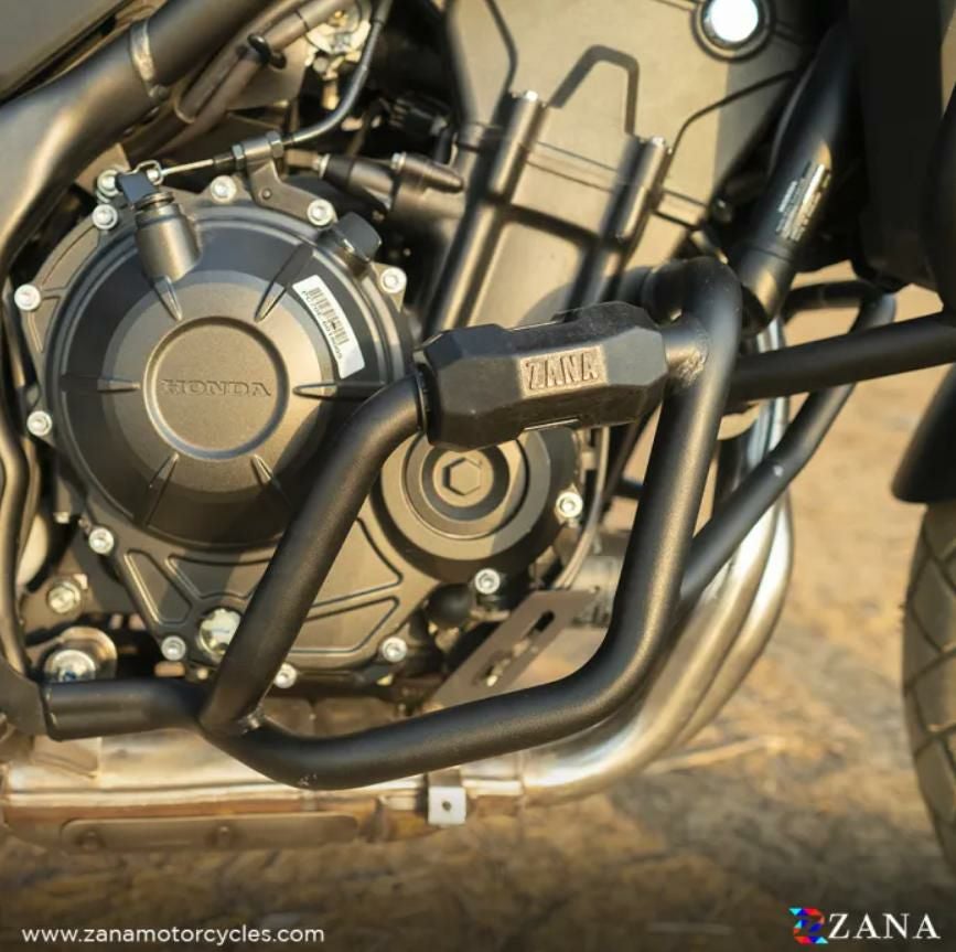 ホンダ NX400/500 ロアークラッシュガード ブラック ZANA | バイク