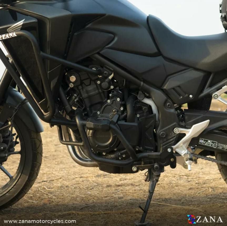 ホンダ NX400/500 ロアークラッシュガード ブラック ZANA | バイク