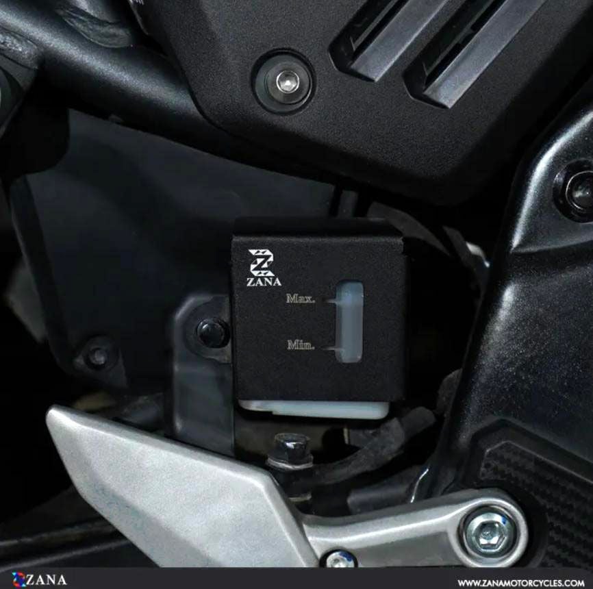 ホンダ NX400/500 リアブレーキリザーバータンクカバー アルミ ZANA