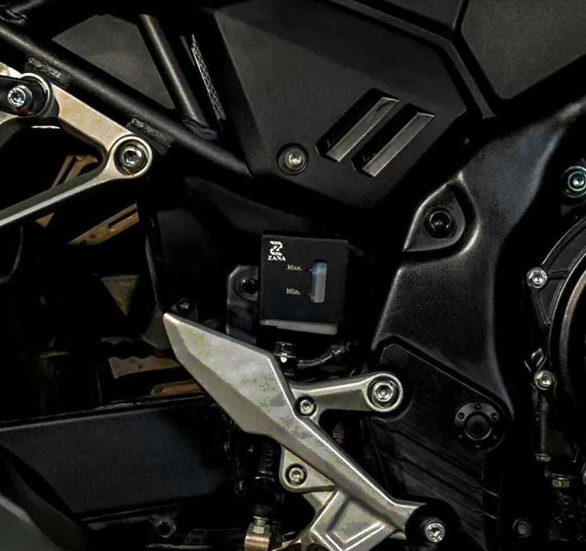 ホンダ NX400/500 リアブレーキリザーバータンクカバー アルミ ZANA
