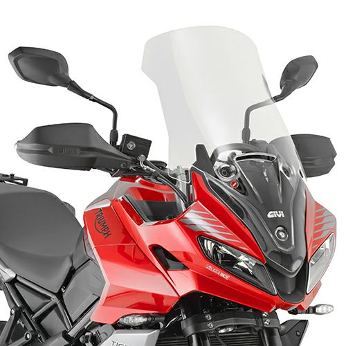 タイガースポーツ660/800 22- ウインドスクリーン 66x38 クリア GIVI