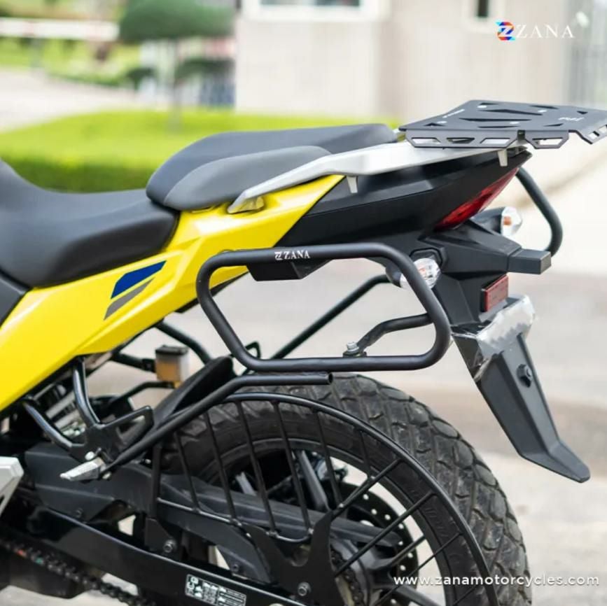 スズキ V-ストローム250SX サドルバッグサポート 補強入り ブラック