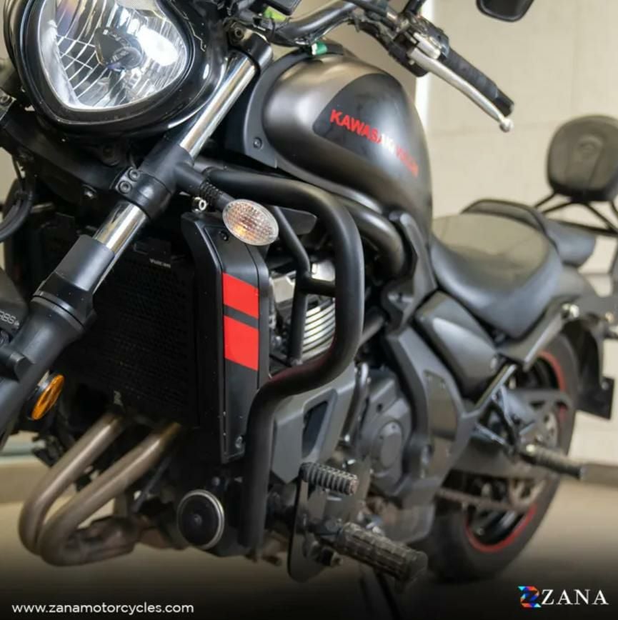 カワサキ VULCAN S クラッシュガード スライダーパック付 ブラックZANA
