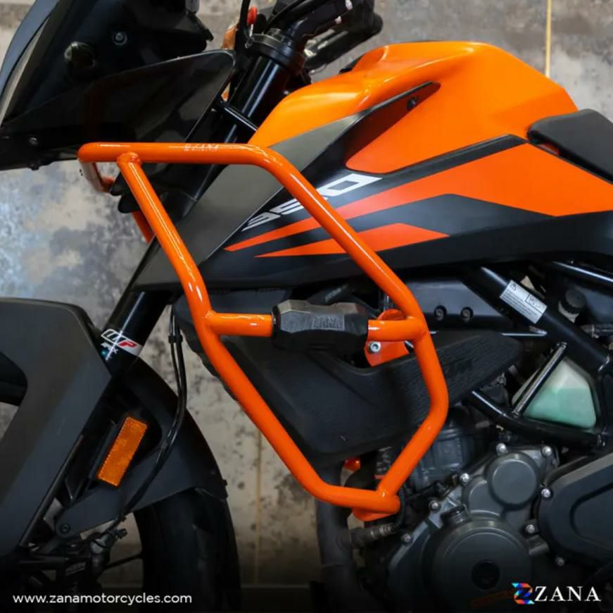 ［tac］KTM ADVENTURE プロテクター入り　アドベンチャー KTM アドベンチャー250/390/390X クラッシュガード スライダーパック