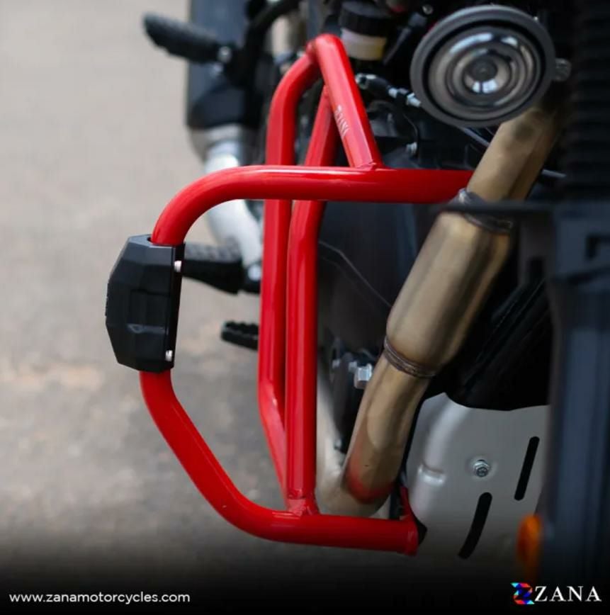 クラッシュガード用スライダーパック ブラック ZANA Motorcycles