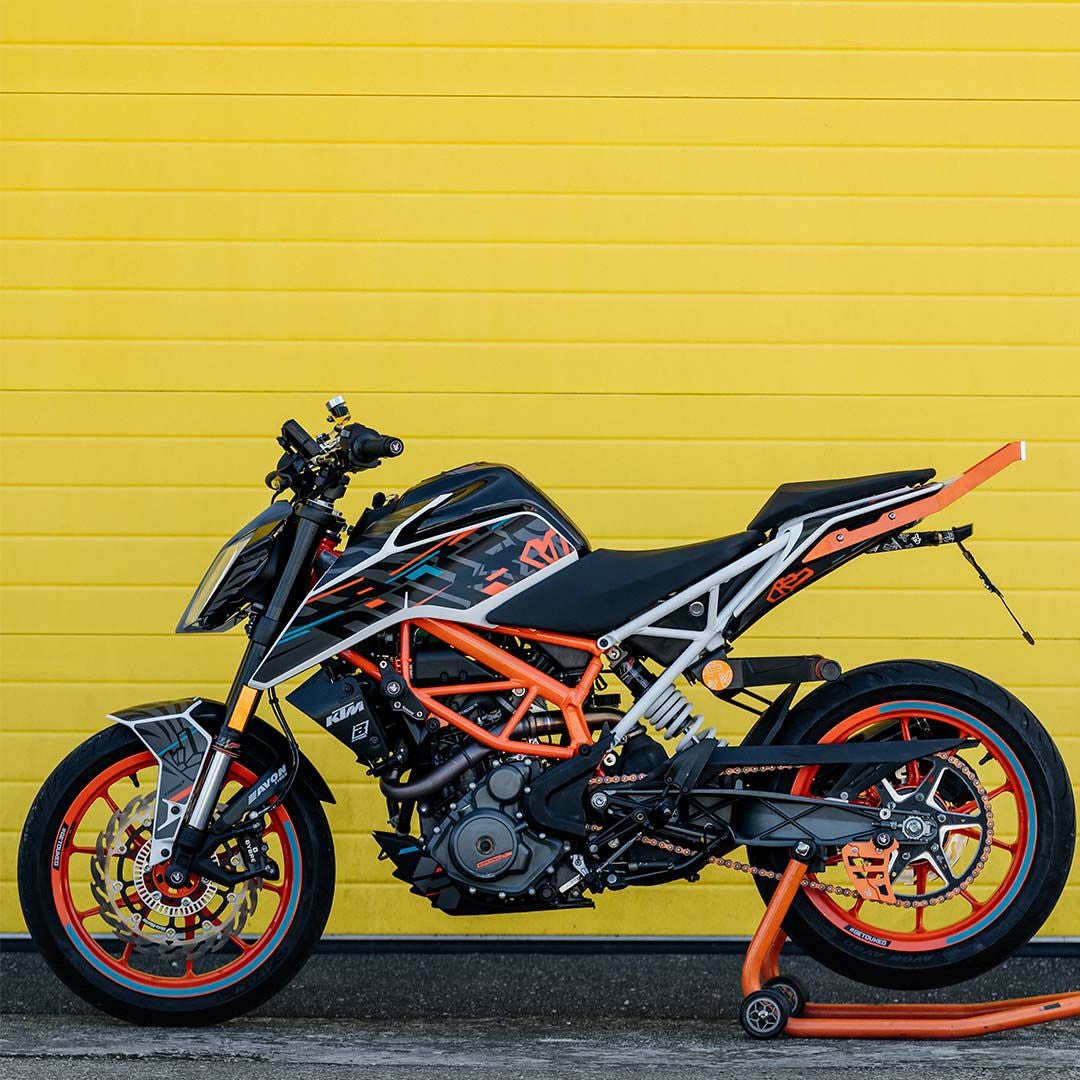 KTM デューク 125/250/390 17-23 フェンダーレスキット プレミアム