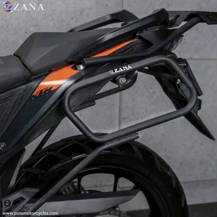 KTM アドベンチャー250/390/390X サドルバッグサポート ブラック ZANA