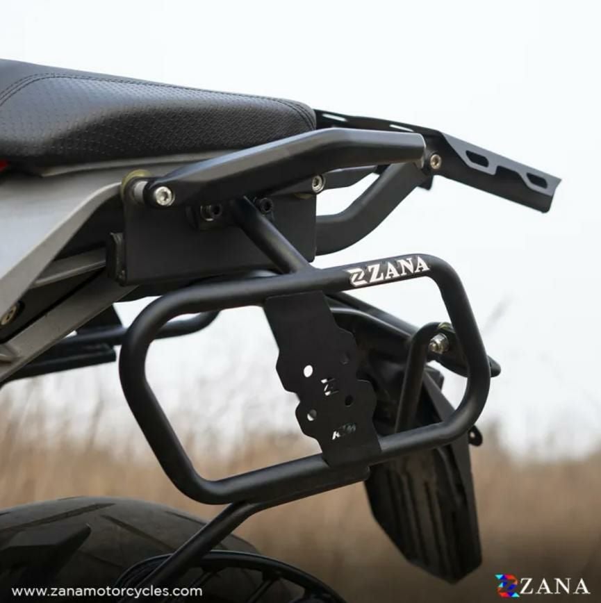 KTM DUKE 250/390 サドルバッグサポート 補強入り ブラック ZANA