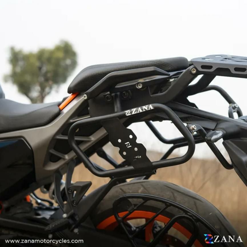 KTM DUKE 250/390 サドルバッグサポート 補強入り ブラック ZANA