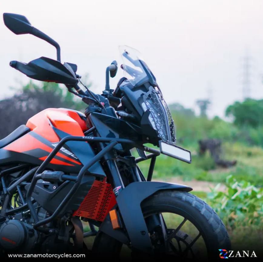 KTM 390アドベンチャー フロントサイドカウル ブラック C-RACER