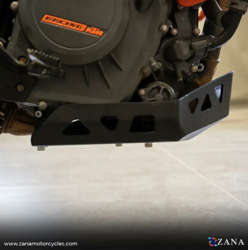 KTM アドベンチャー250/390/390X スキッドガード V3 アルミ製ブラック