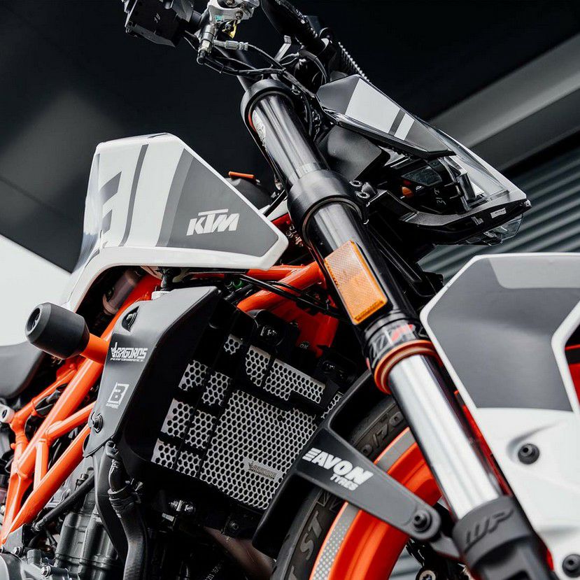 KTM デューク 125/200/250/390 17-23 ステッカーキット THE RAVEN