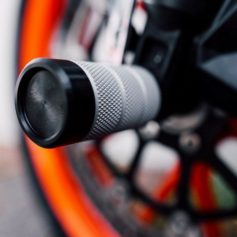 KTM RC 125/200/250/390 フロントフリースタイル クラッシュペグ シルバー BAGOROS(バゴロス)_1