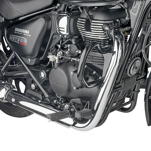ロイヤルエンフィールド メテオ350 サイドバッグサポート ポリッシュ